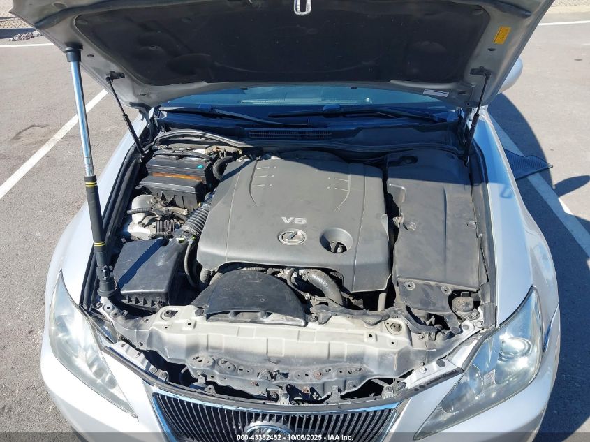 2007 Lexus Is 250 VIN: JTHBK262175040137 Lot: 43382452