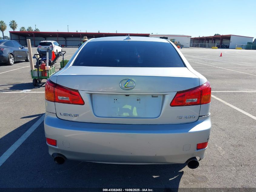 2007 Lexus Is 250 VIN: JTHBK262175040137 Lot: 43382452