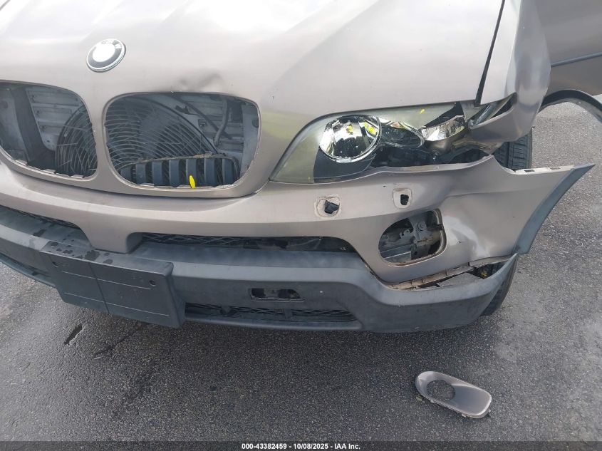 2005 BMW X5 3.0I VIN: 5UXFA13525LY18483 Lot: 43382459