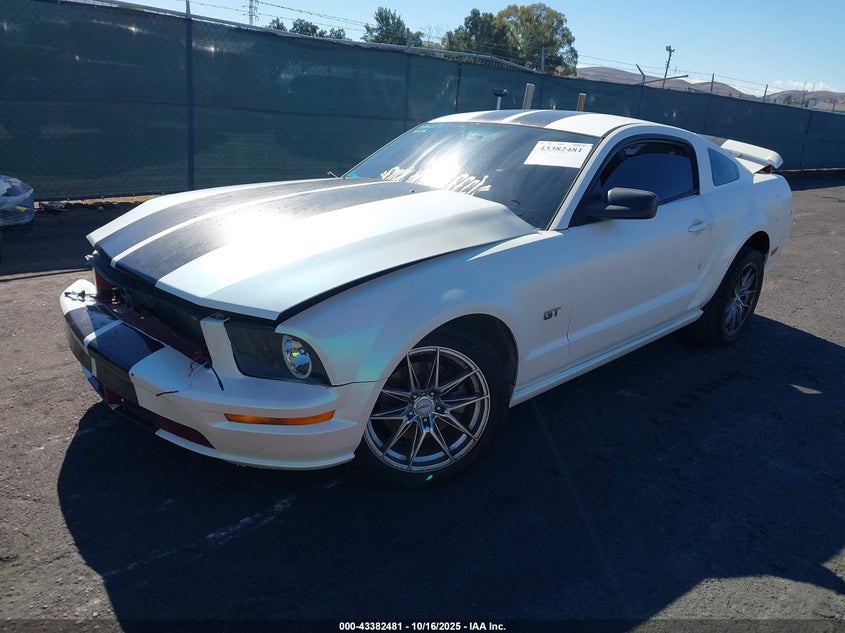 1ZVFT82H475229343 2007 FORD MUSTANG photo no. 2