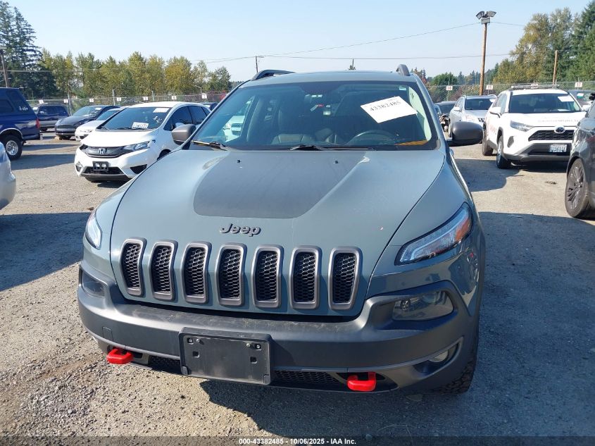 2015 Jeep Cherokee Trailhawk VIN: 1C4PJMBS7FW736389 Lot: 43382485