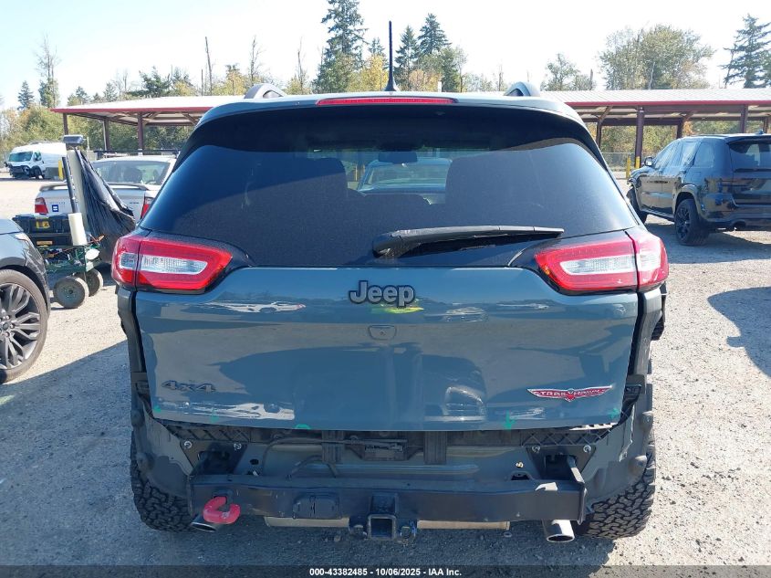 2015 Jeep Cherokee Trailhawk VIN: 1C4PJMBS7FW736389 Lot: 43382485