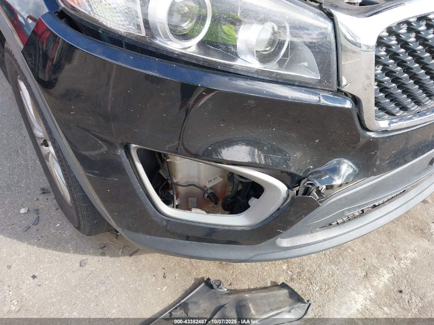 2016 Kia Sorento 2.4L Lx VIN: 5XYPG4A32GG153266 Lot: 43382487