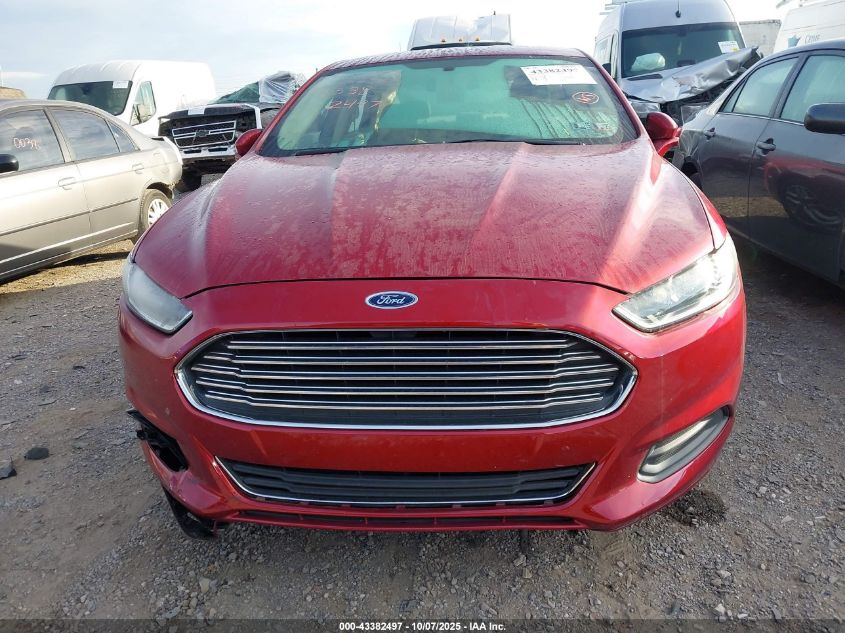 2014 Ford Fusion Se VIN: 1FA6P0HD1E5383749 Lot: 43382497