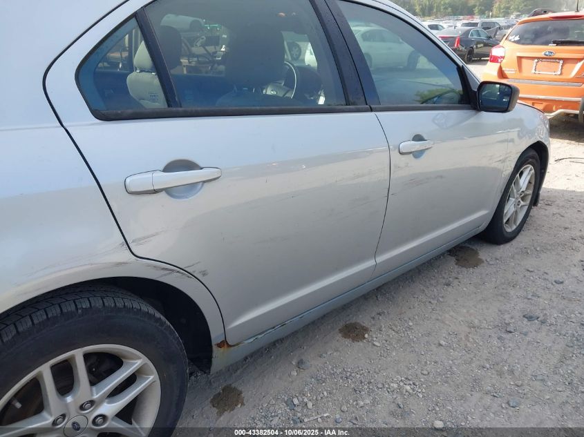 2010 Ford Fusion S VIN: 3FAHP0GAXAR151836 Lot: 43382504