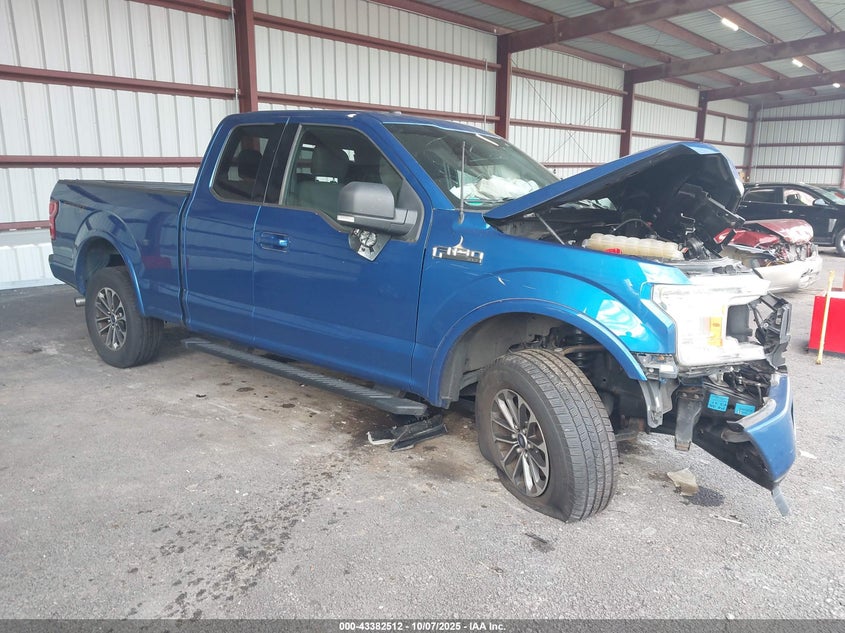 1FTEX1EP8JFE34100 2018 Ford F-150 Xlt auction photo 1