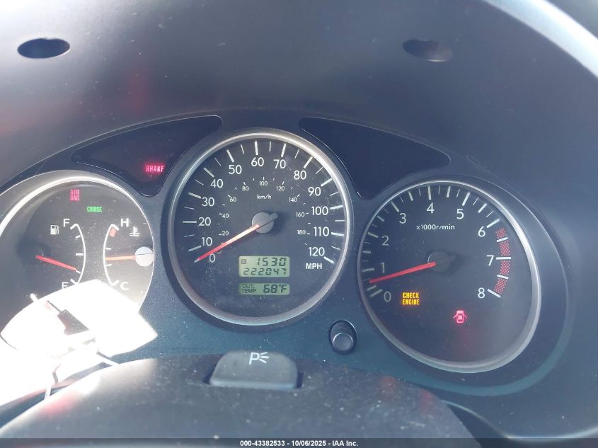 2005 Subaru Forester 2.5Xs VIN: JF1SG65665G722646 Lot: 43382533