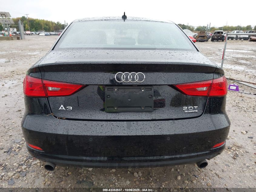 2016 Audi A3 2.0T Premium VIN: WAUB8GFF5G1067118 Lot: 43382537
