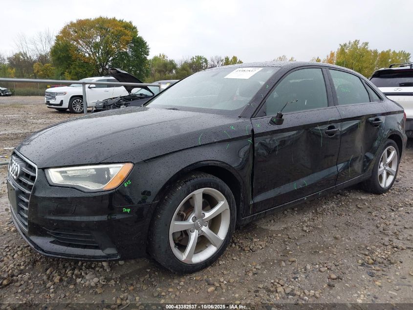 2016 Audi A3 2.0T Premium VIN: WAUB8GFF5G1067118 Lot: 43382537