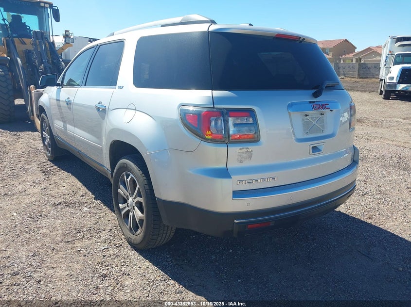 Vin: 1gkkrrkd8gj276793, lot: 43877302, gmc acadia slt-1 20163