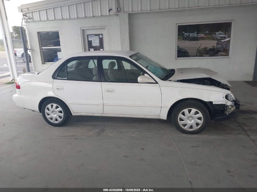 2001 Toyota Corolla Le VIN: 1NXBR12EX1Z502632 Lot: 43382556