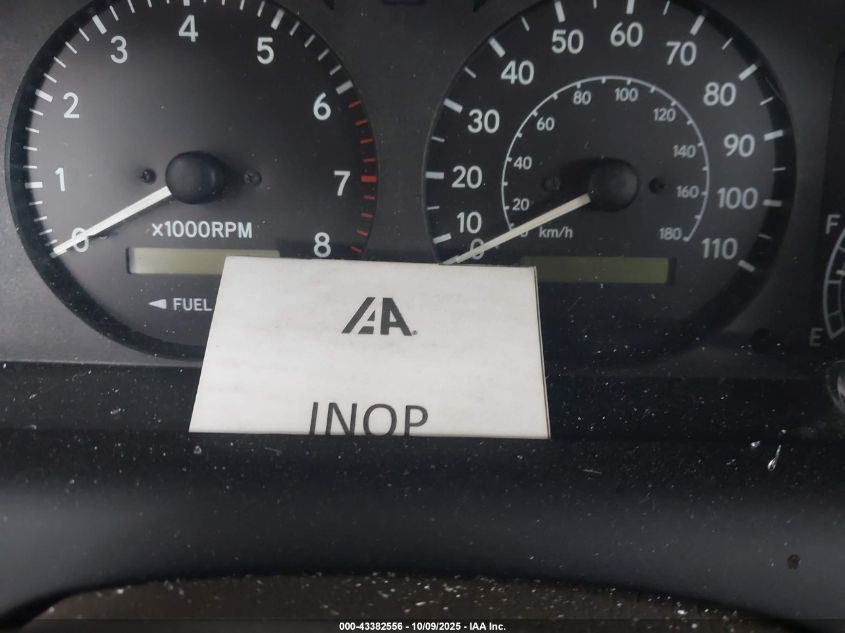 2001 Toyota Corolla Le VIN: 1NXBR12EX1Z502632 Lot: 43382556