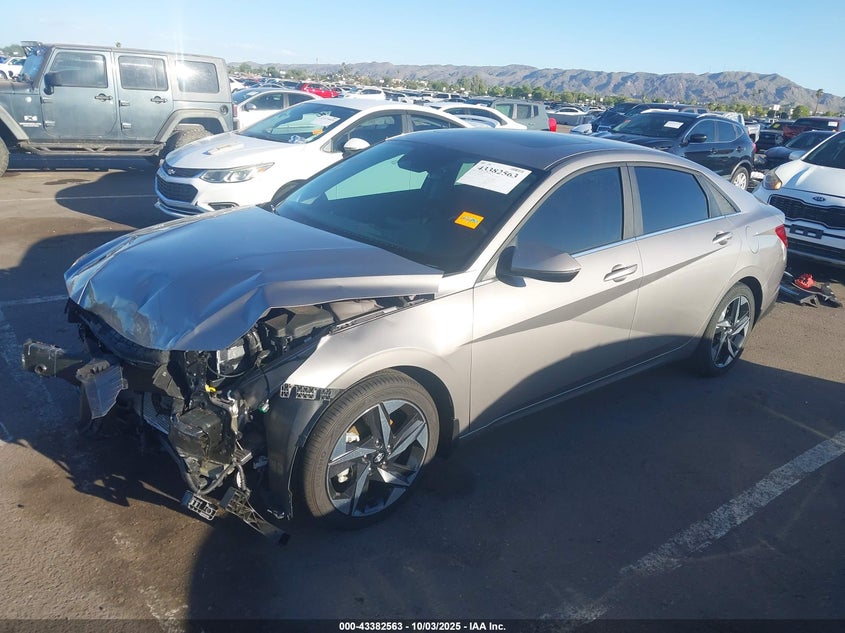 2023 HYUNDAI ELANTRA LIMITED - KMHLP4AG8PU618354