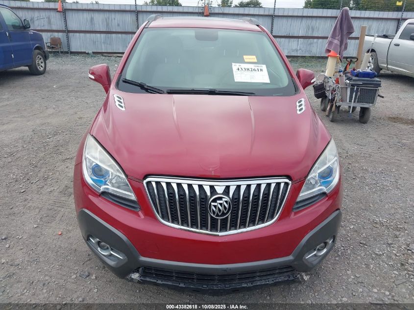 2016 Buick Encore Leather VIN: KL4CJCSB8GB632781 Lot: 43382618