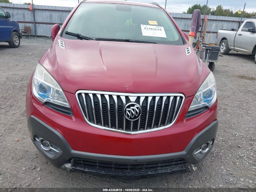 2016 Buick Encore Leather VIN: KL4CJCSB8GB632781 Lot: 43382618