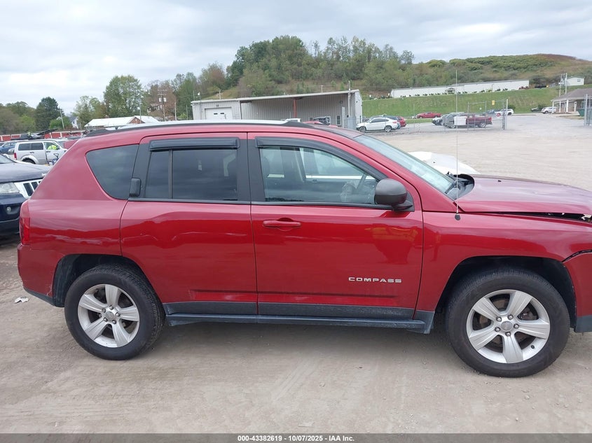 2016 Jeep Compass Sport VIN: 1C4NJDBB2GD653487 Lot: 43382619