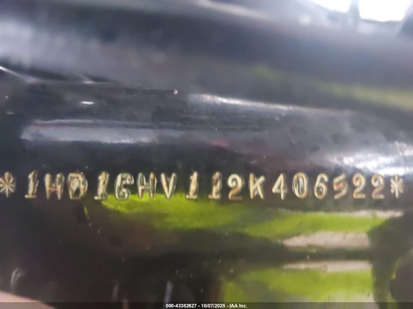 2002 Harley-Davidson Fxd VIN: 1HD1GHV112K406522 Lot: 43382627