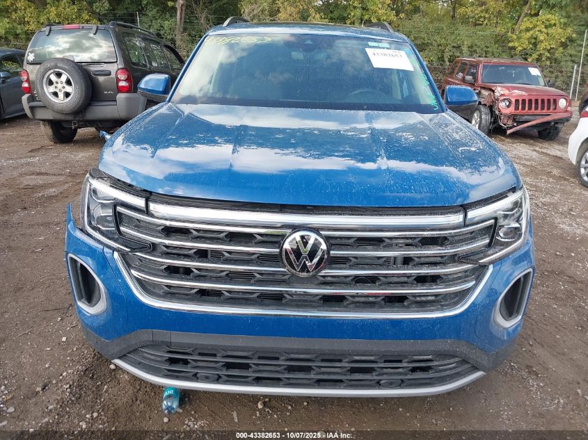 2025 Volkswagen Atlas 2.0T Se W/Technology VIN: 1V2KR2CA9SC571338 Lot: 43382653