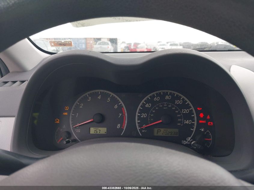 2009 Toyota Corolla Le VIN: JTDBL40E09J025149 Lot: 43382668