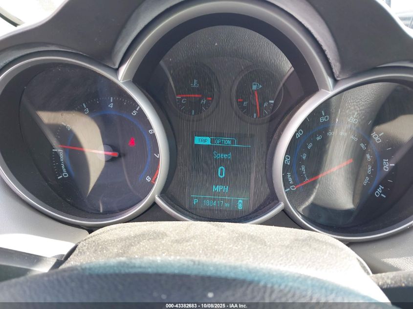 2013 Chevrolet Cruze Ls Auto VIN: 1G1PA5SH1D7213816 Lot: 43382683