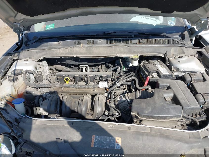 2017 Ford Fusion Se VIN: 3FA6P0H71HR340847 Lot: 43382691