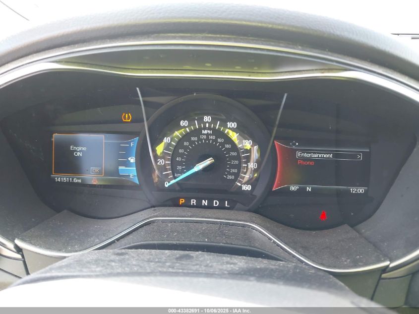 2017 Ford Fusion Se VIN: 3FA6P0H71HR340847 Lot: 43382691