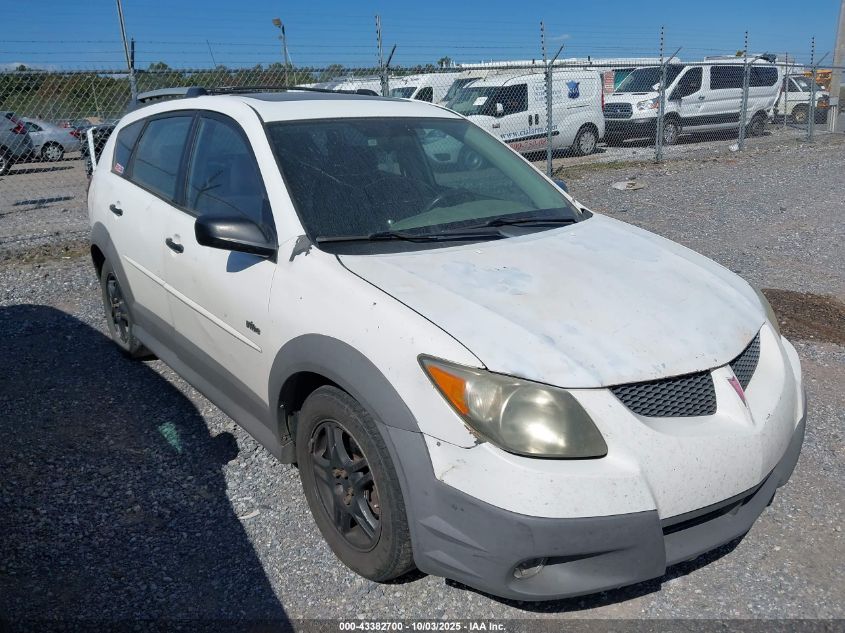 2004 Pontiac Vibe VIN: 5Y2SL62824Z422570 Lot: 43382700