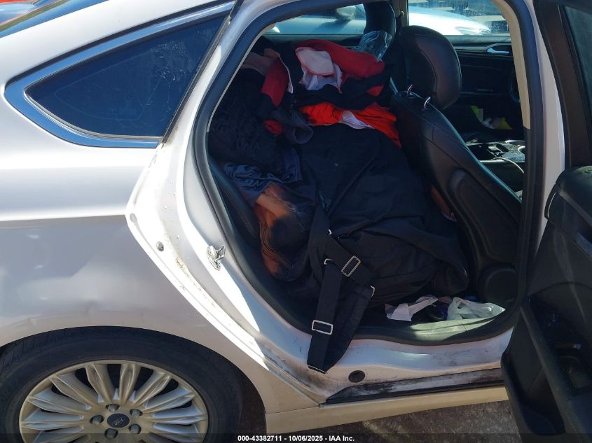 2013 Ford Fusion Hybrid Se VIN: 3FA6P0LU7DR296361 Lot: 43382711