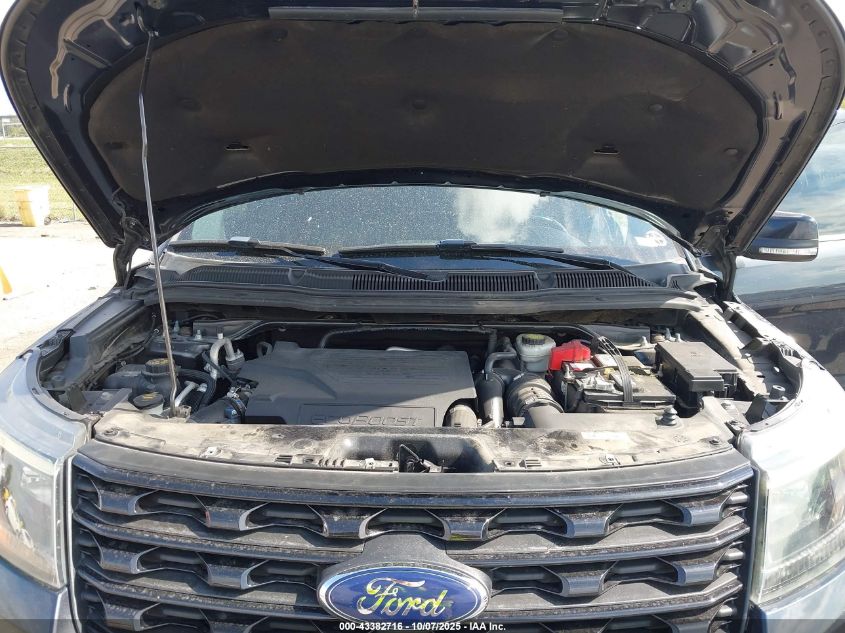 2017 Ford Explorer Sport VIN: 1FM5K8GT0HGB91190 Lot: 43382716