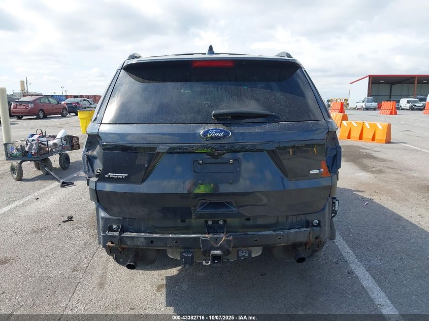 2017 Ford Explorer Sport VIN: 1FM5K8GT0HGB91190 Lot: 43382716