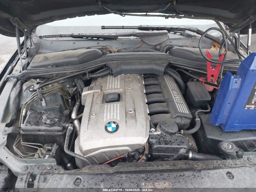 2006 BMW 525I VIN: WBANE53546CK87603 Lot: 43382719