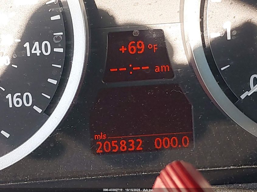 2006 BMW 525I VIN: WBANE53546CK87603 Lot: 43382719