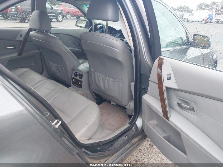 2006 BMW 525I VIN: WBANE53546CK87603 Lot: 43382719