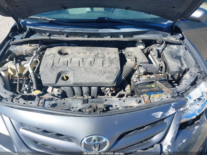 2011 Toyota Corolla Le VIN: 2T1BU4EE1BC593739 Lot: 43382722