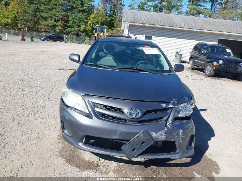 2011 Toyota Corolla Le VIN: 2T1BU4EE1BC593739 Lot: 43382722