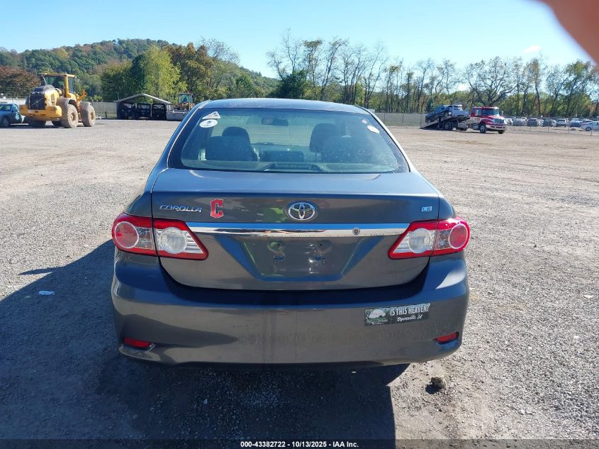 2011 Toyota Corolla Le VIN: 2T1BU4EE1BC593739 Lot: 43382722