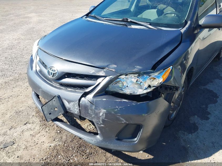 2011 Toyota Corolla Le VIN: 2T1BU4EE1BC593739 Lot: 43382722