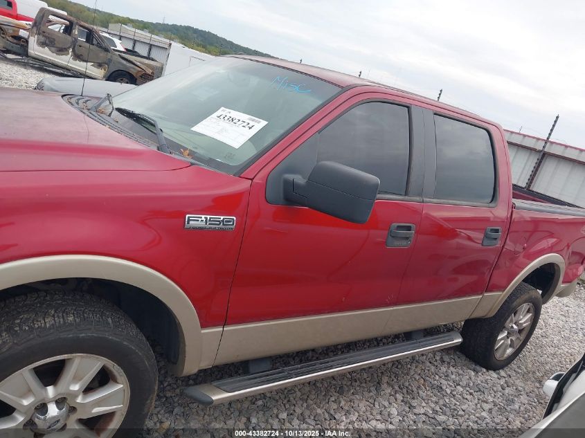 2008 Ford F-150 60Th Anniversary/Fx4/King Ranch/Lariat/Xlt VIN: 1FTPW14V98KB39164 Lot: 43382724
