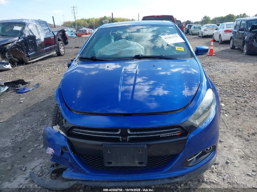 2014 Dodge Dart Gt VIN: 1C3CDFEB9ED815297 Lot: 43382758