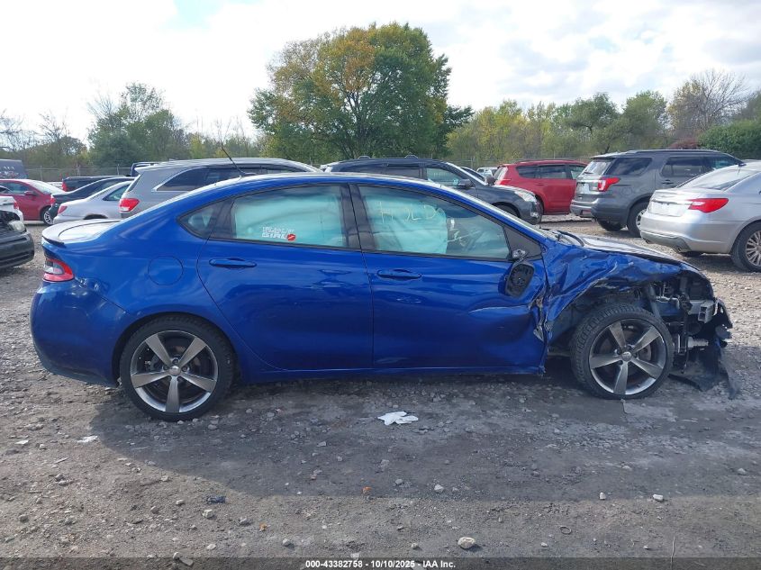 2014 Dodge Dart Gt VIN: 1C3CDFEB9ED815297 Lot: 43382758