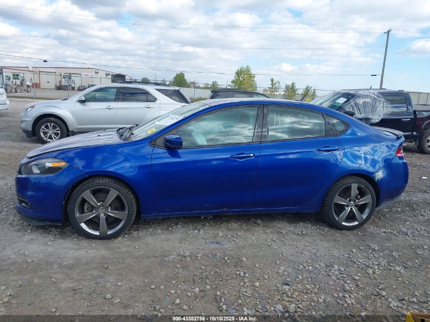 2014 Dodge Dart Gt VIN: 1C3CDFEB9ED815297 Lot: 43382758