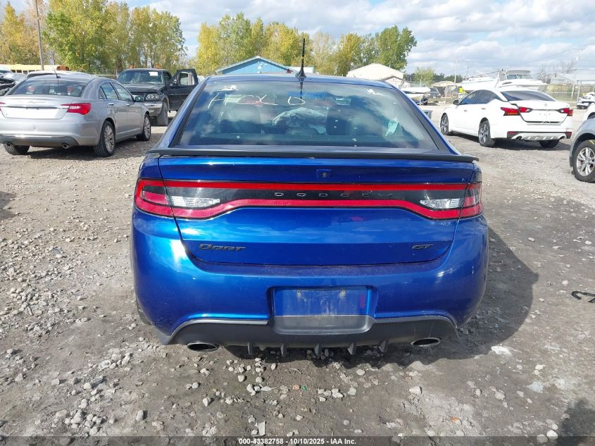 2014 Dodge Dart Gt VIN: 1C3CDFEB9ED815297 Lot: 43382758
