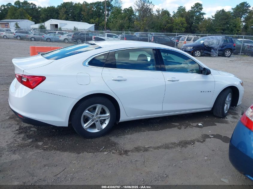 2020 Chevrolet Malibu Fwd Ls VIN: 1G1ZB5STXLF016156 Lot: 43382767
