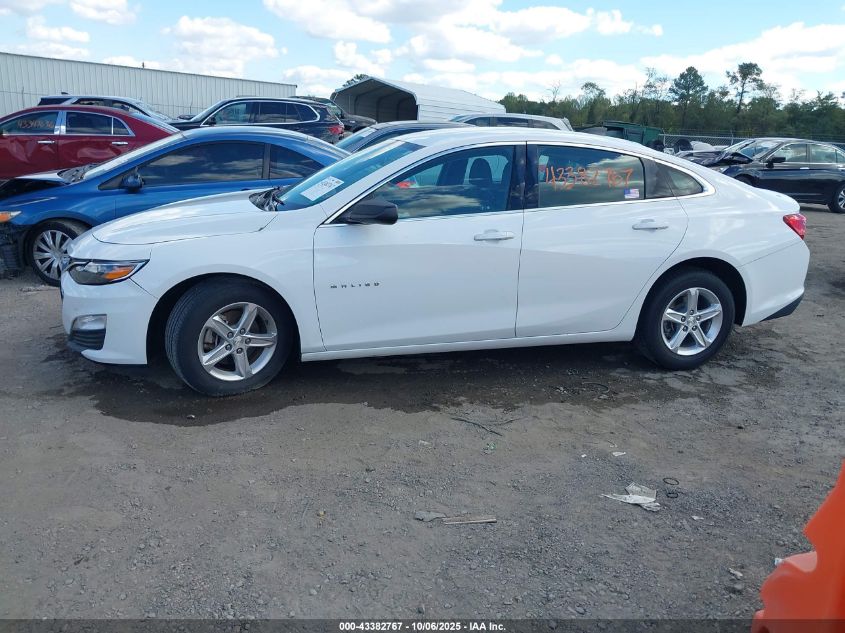 2020 Chevrolet Malibu Fwd Ls VIN: 1G1ZB5STXLF016156 Lot: 43382767