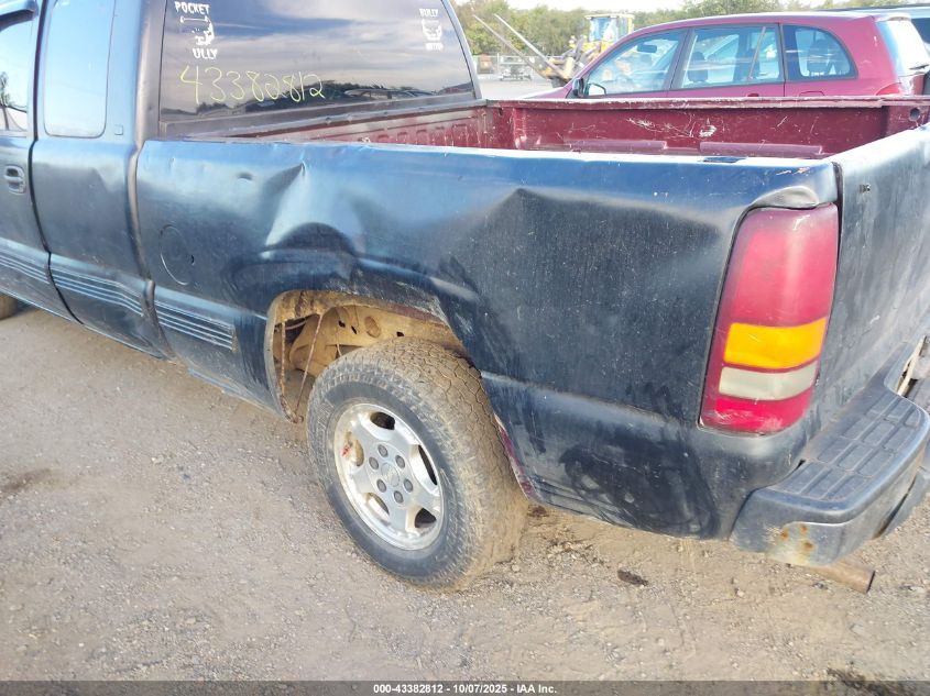 2000 Chevrolet Silverado 1500 Lt VIN: 2GCEC19TXY1190972 Lot: 43382812