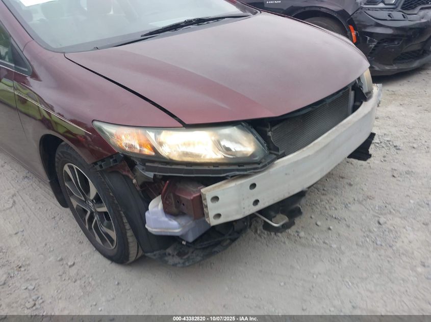 2015 Honda Civic Ex VIN: 19XFB2F82FE038116 Lot: 43382820