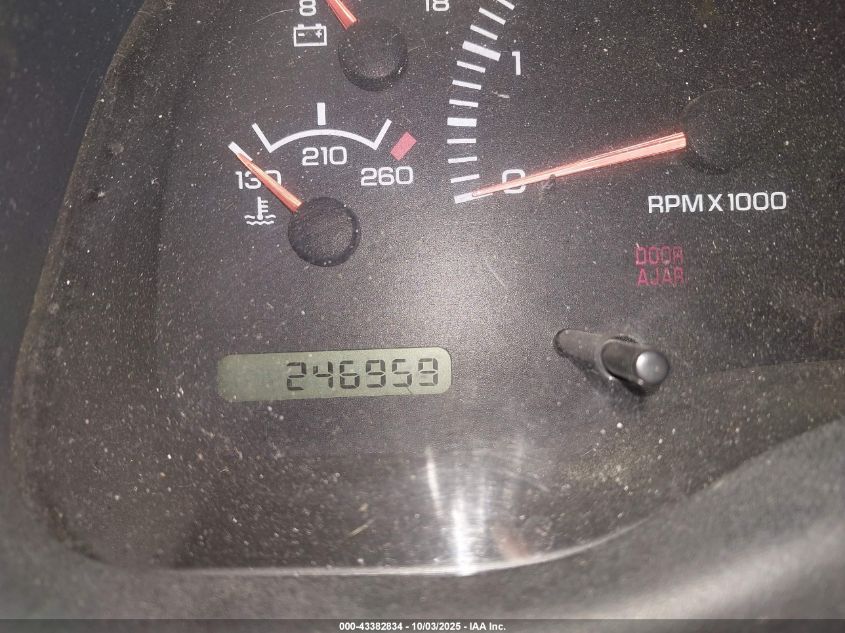 1998 Dodge Durango Slt VIN: 1B4HS28Y8WF154218 Lot: 43382834