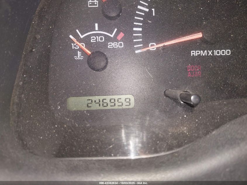 1998 Dodge Durango Slt VIN: 1B4HS28Y8WF154218 Lot: 43382834