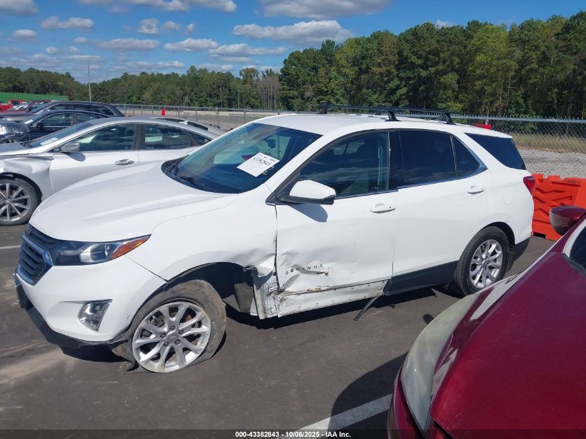 2018 Chevrolet Equinox Lt VIN: 3GNAXJEV4JS615517 Lot: 43382843