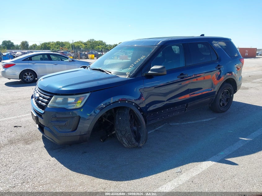 2017 FORD POLICE INTERCEPTOR 1FM5K8AR3HGB16271